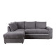 BILL ΚΑΝΑΠΕΣ ΚΡΕΒΑΤΙ ΓΩΝΙΑ ΑΡΙΣΤΕΡΗ STONE 241x173x94 BILL ΚΑΝΑΠΕΣ ΚΡΕΒΑΤΙ ΓΩΝΙΑ ΑΡΙΣΤΕΡΗ STONE 241x173x94