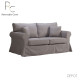 ASHLEY ΚΑΝΑΠΕΣ 2ΘΕΣΙΟΣ ΜΕ ΑΠΟΣΥΡΟΜΕΝΟ ΓΚΡΙ 173x85x95