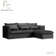 ONE ONLY ΚΑΝΑΠΕΣ ΓΩΝΙΑ ΔΕΞΙΑ ΓΚΡΙ 258x180x90 ONE ONLY ΚΑΝΑΠΕΣ ΓΩΝΙΑ ΔΕΞΙΑ ΓΚΡΙ 258x180x90