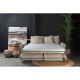 ITHAKI ΚΑΝΑΠΕΣ ΚΡΕΒΑΤΙ 3ΘΕΣΙΟΣ BEIGE HYGGE 06 190x94x90