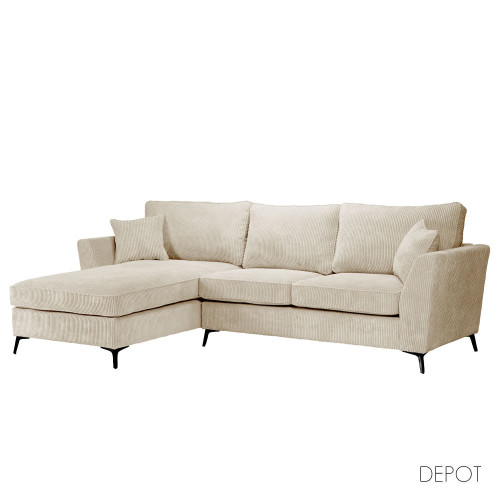 BOEL ΚΑΝΑΠΕΣ ΓΩΝΙΑ ΑΡΙΣΤΕΡΗ BEIGE LINCOLN 03 280x170x92