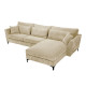 FOREVER ΚΑΝΑΠΕΣ ΓΩΝΙΑ ΔΕΞΙΑ BEIGE LINCOLN 03 316x185x92