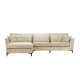 FOREVER ΚΑΝΑΠΕΣ ΓΩΝΙΑ ΑΡΙΣΤΕΡΗ BEIGE LINCOLN 03 316x185x92