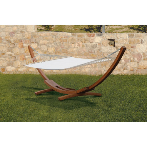 Ξύλινη Αιώρα Με Πανί 310 x 118 x 120(h)cm  176737