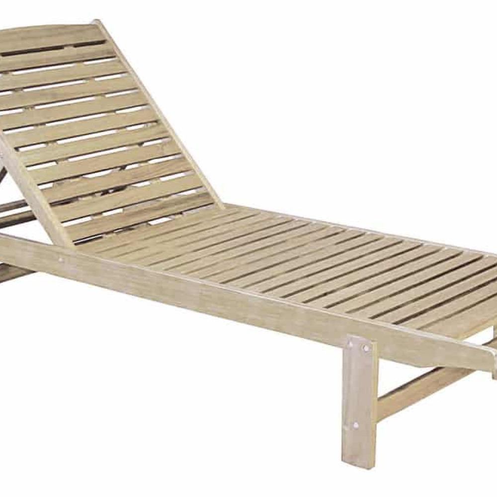 Ανακλινόμενη Ξαπλώστρα Με Ρόδες 197 x 74 x 33(h) cm GET-P/S