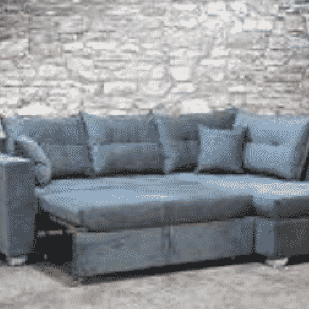 Καναπές  Γωνία Με Αποθηκευτικό 245x170x100εκ   7059