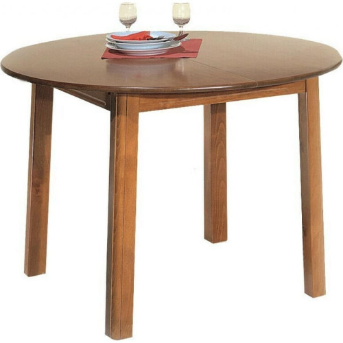 Τραπέζι Κουζίνας Στρογγυλό Οξιάς 110x110cm 75 Ύψος 330