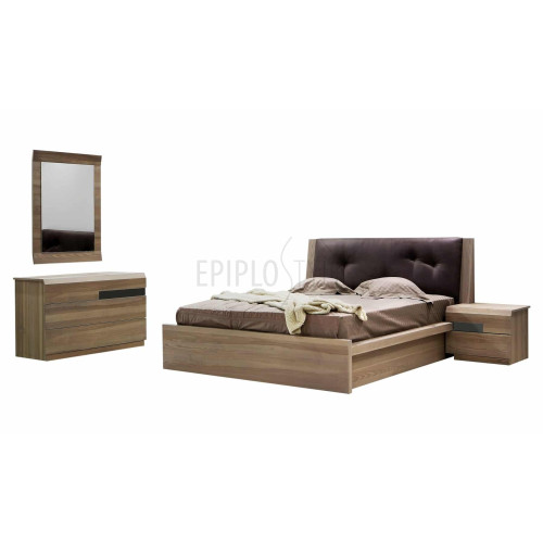 Σετ Κρεβατοκάμαρας Gala 160x200cm 5τμχ EPIPLOSTYLE 5-100-891
