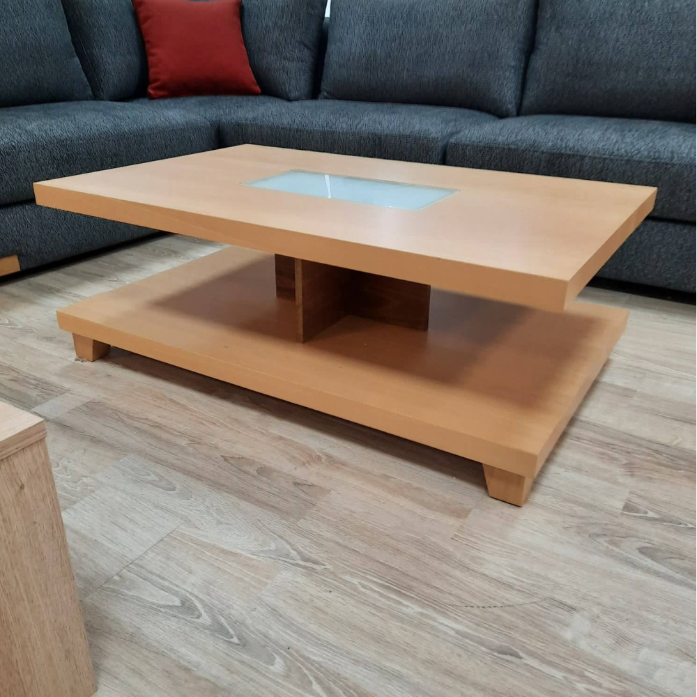ΤΡΑΠΕΖI ΣΑΛΟΝΙΟΥ ΒΤΡ 601 ΔΡΥΣ 120x70x42 ΑΣΠΡΟ