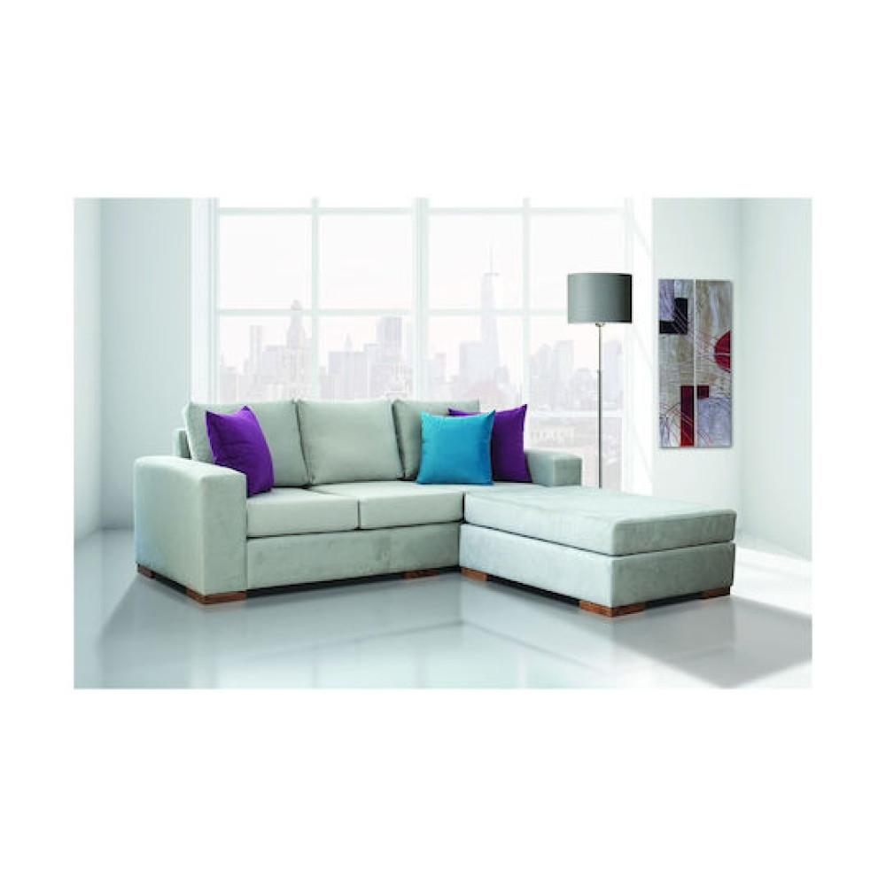 Καναπές Γωνία Πάρος 220x200x90   sofa agora