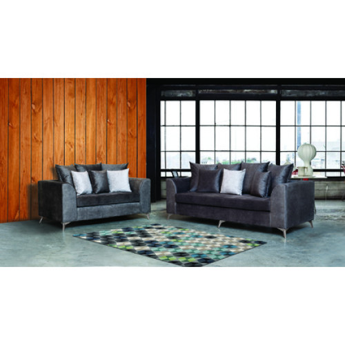 Σαλόνι Διθέσιο & Τριθέσιο status 3-2 sofa agora 180x90 & 240x90 cm