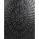 Βάζο ArteLibre Μαύρο Μέταλλο 29x11x36cm