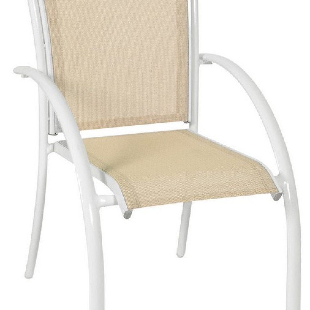 Πολυθρόνα Αλουμινίου Με Textilene Ύφασμα 56 x 65 x 94(h)cm101022