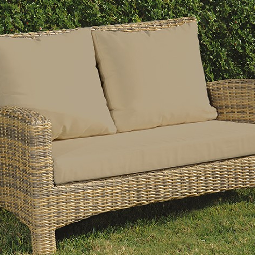Rattan Καναπές 2 Θέσεων Με Μαξιλάρια 127 x 84 x 48(h)cm176291