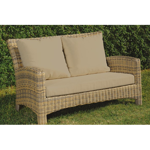 Rattan Καναπές 2 Θέσεων Με Μαξιλάρια 127 x 84 x 48(h)cm176291