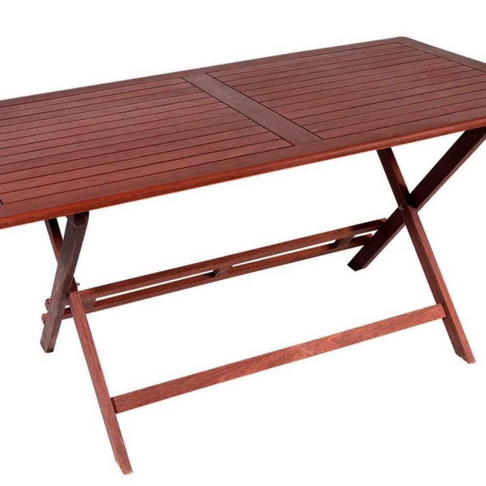 Ξύλινο ,Παραλ/μο Πτυσσόμενο Τραπέζι Red Shorea 150 x 80 x 75(h)cm203471