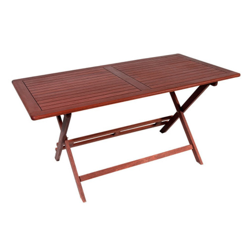 Ξύλινο ,Παραλ/μο Πτυσσόμενο Τραπέζι Red Shorea 150 x 80 x 75(h)cm203471