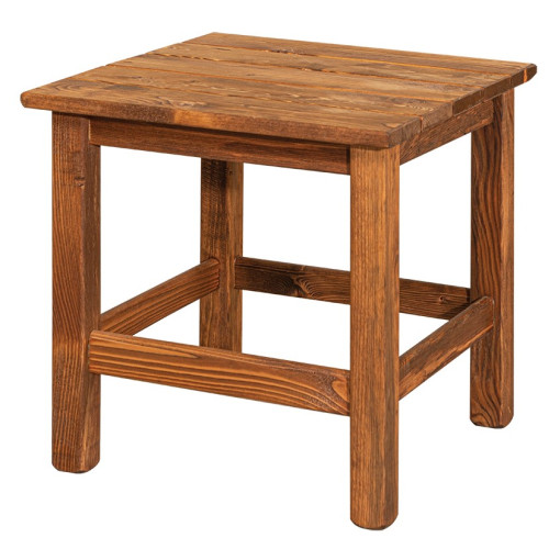 Βοηθητικό Τραπεζάκι Coffee Table Απο Ξύλο Πέυκου 45(w) x 48(L) x 45(h)cm 23861