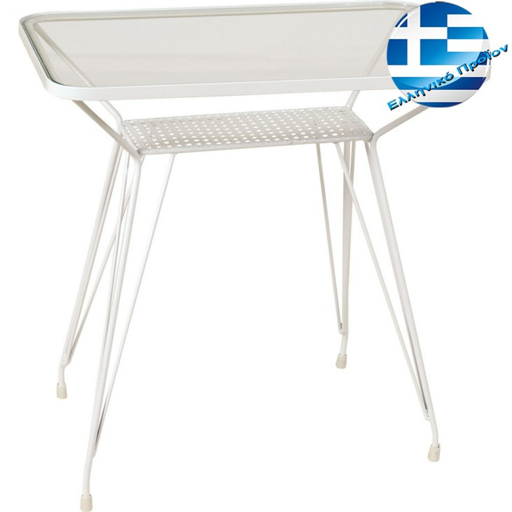 Γαλβανισμένο Παραλ/μο Τραπέζι Φερ Φορζέ 65 x 40 x 63(h)cm3781