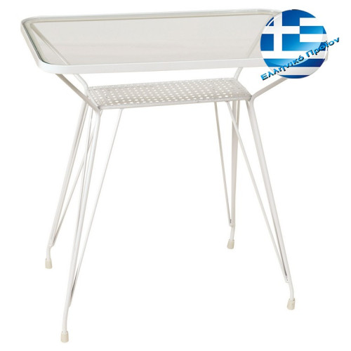 Γαλβανισμένο Παραλ/μο Τραπέζι Φερ Φορζέ 65 x 40 x 63(h)cm3781