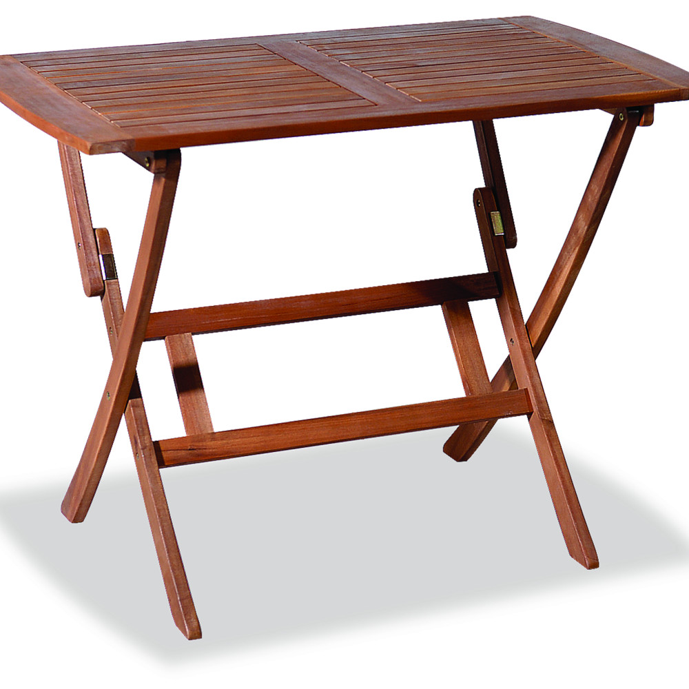 Ξύλινο ,Παραλ/μο Πτυσσόμενο Τραπέζι Acacia 100 x 60 x 75(h)cm BIM 10/6F AC
