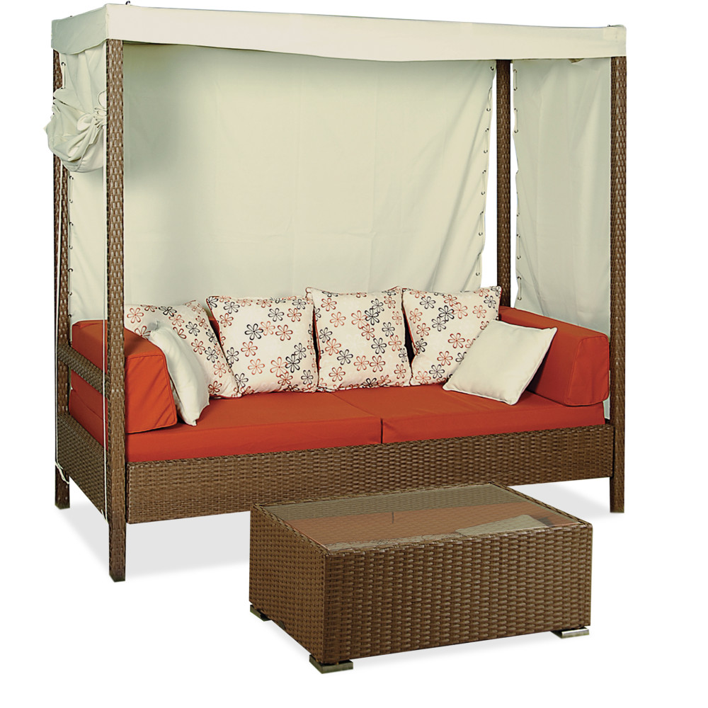 Καθιστικό Σέτ Rattan 2 Τεμαχίων  210 x 100 x 210(h)cmBRAZIL MH 06 SET