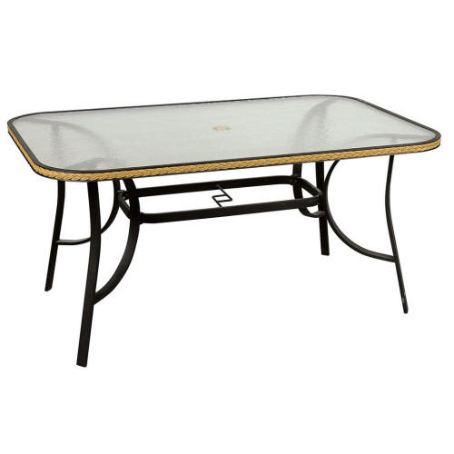 Παραλ/μο Τραπέζι Αλουμινίου 125 x 85 x 72(h)cmJRR0031-T