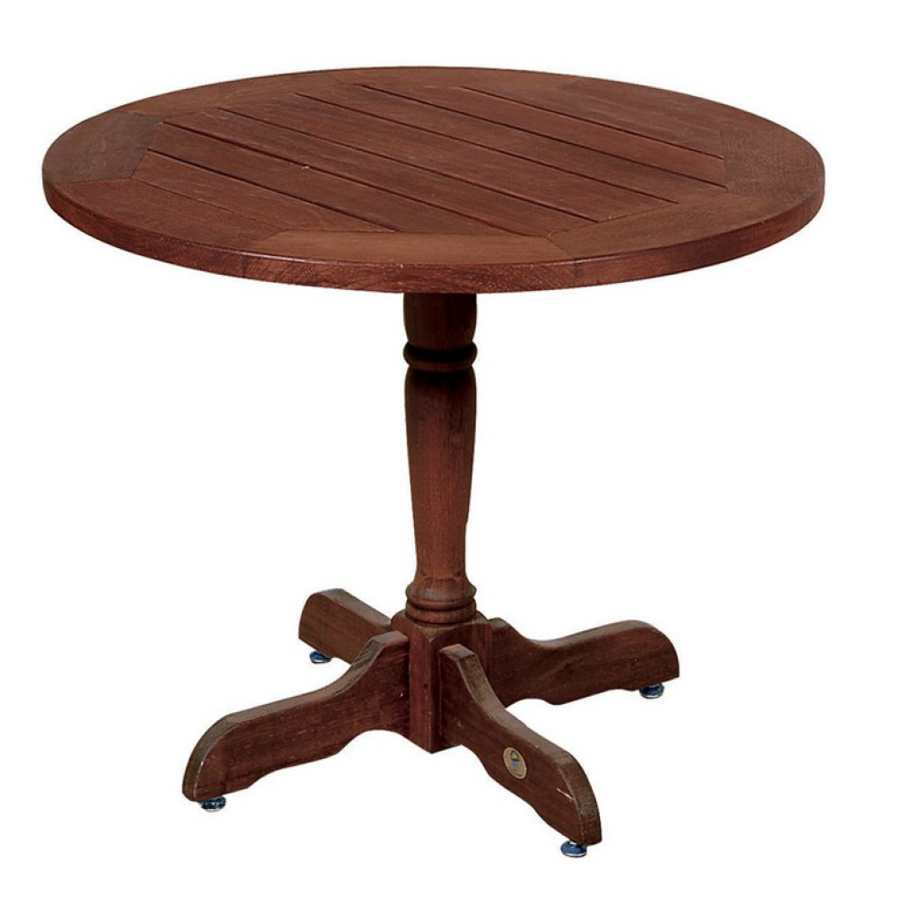 Στρογγυλό Ξύλινο Τραπέζι 90 x 75(h)cm ,KwillaREGENT-3