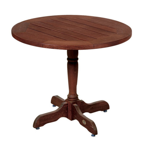 Στρογγυλό Ξύλινο Τραπέζι 90 x 75(h)cm ,KwillaREGENT-3