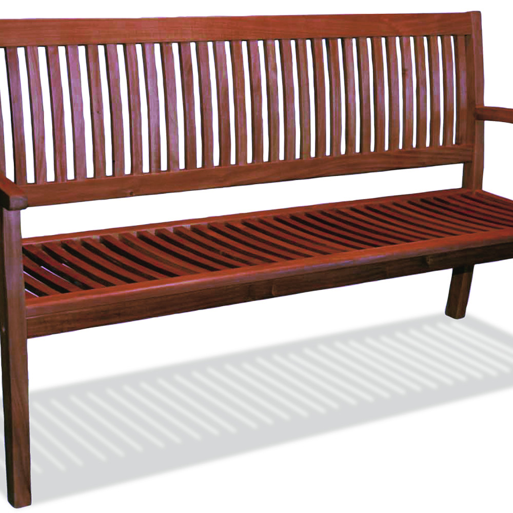 Ξύλινος Καναπές 3 Θέσεων ,158 x 62 x 88(h)cm ,Acacia Wood VAL 3 AC