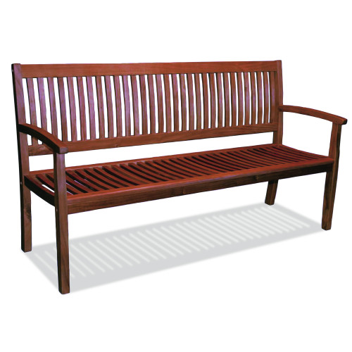 Ξύλινος Καναπές 3 Θέσεων ,158 x 62 x 88(h)cm ,Acacia Wood VAL 3 AC