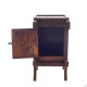 Artekko 017-0822Ξύλινο Μασίφ Σκαλιστό Κομοδινο (31x41x58)cm