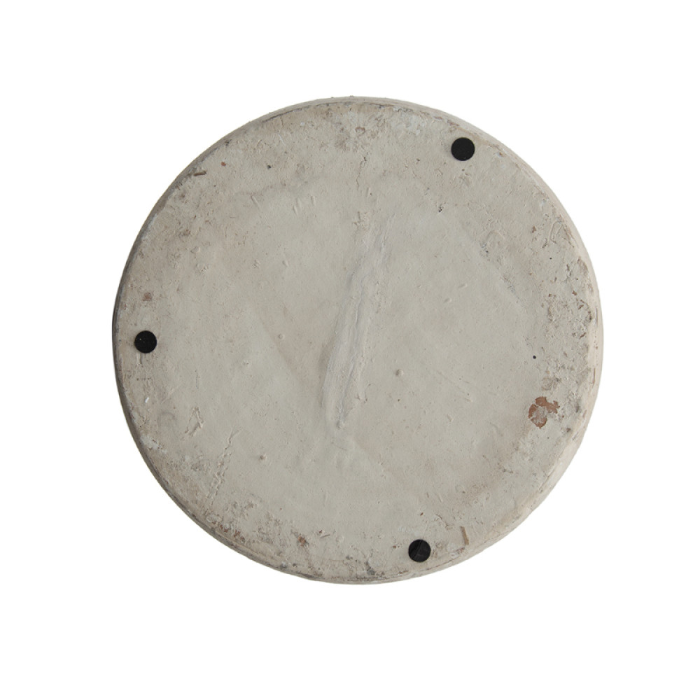 Artekko Candia Βάζο από Τερακότα σε Μπρονζέ με Μπεζ (33.5x33.5x28.5)cm