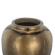 Artekko Candia Βάζο από Τερακότα σε Μπρονζέ με Μπεζ (33x33x40)cm