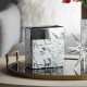Artekko Silver Κεραμικό Βάζο σε Λευκό με Ασημί (17.5x9x19)cm