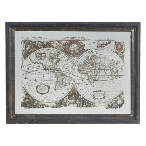 Artekko36130 Sleut Πίνακας Διακοσμητικός "World" (106x5x79)cm
