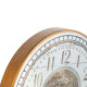 Artekko Clock Μπρονζέ Ρολόι Τοίχου MDF με Καθρέφτη (81.8x10.2x81.8)cm
