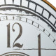 Artekko Clock Μπρονζέ Ρολόι Τοίχου MDF με Καθρέφτη (81.8x10.2x81.8)cm