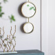 Artekko Mirror Χρυσός Μεταλλικός Καθρέπτης Τοίχου (28x5.5x72.5)cm