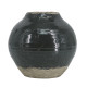 Artekko Antique Πράσινο Βάζο από Τερακότα (20.5x20.5x19)cm