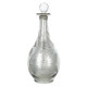 Artekko Silver Διακοσμητική Καράφα/Βάζο Αντικέ Γυαλί Ασημί (12.5x12.5x30.5)cm
