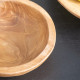 Artekko Woody Ξύλινο Μπολ σε Φυσική Απόχρωση (25x25x8)cm (20x20x7.5)cm (15x15x6.5)cm 3pcs