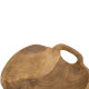 Artekko Woody Ξύλινο Μπολ σε Φυσική Απόχρωση (40x40x8)cm (30x30x8)cm (21x21x6.5)cm 3pcs