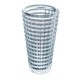Artekko Glassy Διακοσμητικό Βάζο Γυαλί Διάφανο (12.5x12.5x22.5)cm