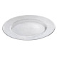 Artekko Neu Διακοσμητική  Πιατέλα Γυάλινη Διάφανη (33x33x2.5)cm
