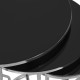 Artekko783-2510 Chaup Μεταλλικά Τραπεζάκια Ζιγκόν Σετ 3 Τεμάχια (50x50x58)cm