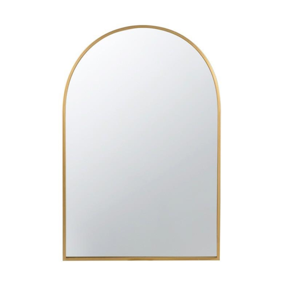 Artekko83630-GOLD-DS Celine Καθρέπτης Τοίχου Μέταλλο/Γυαλί Χρυσό (91.5x61x2.5)cm