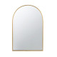 Artekko83630-GOLD-DS Celine Καθρέπτης Τοίχου Μέταλλο/Γυαλί Χρυσό (91.5x61x2.5)cm