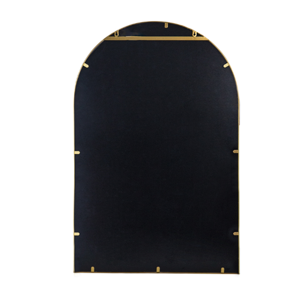 Artekko83630-GOLD-DS Celine Καθρέπτης Τοίχου Μέταλλο/Γυαλί Χρυσό (91.5x61x2.5)cm