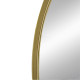 Artekko83630-GOLD-DS Celine Καθρέπτης Τοίχου Μέταλλο/Γυαλί Χρυσό (91.5x61x2.5)cm